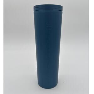 Starbucks 100% Plastic Blue 16oz Hot Cold Tumbler